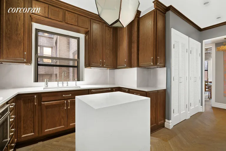 New York City Real Estate | View 420 Riverside Drive, 2G | Kitchen with Butler's Pantry | View 7