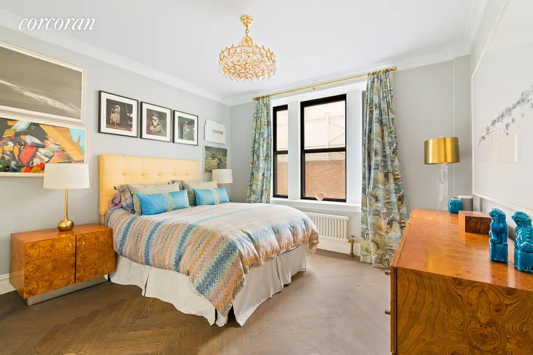 New York City Real Estate | View 420 Riverside Drive, 2G | Master Bedroom | View 8