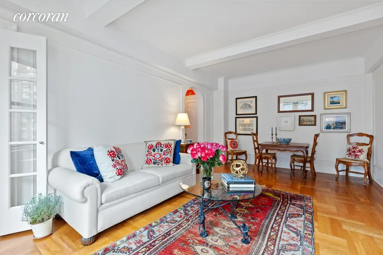 New York City Real Estate | View 179 East 79th Street, 8C | Large Living Room  | View 2