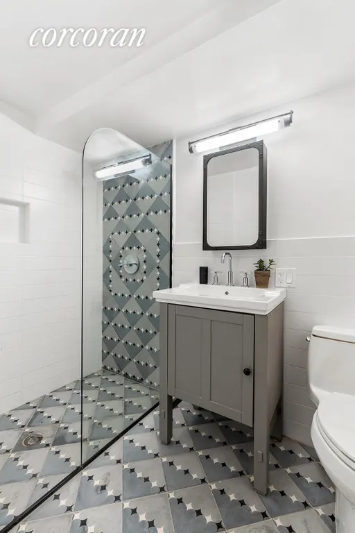 New York City Real Estate | View 221 Union Street, 1B | Guest Bathroom | View 10