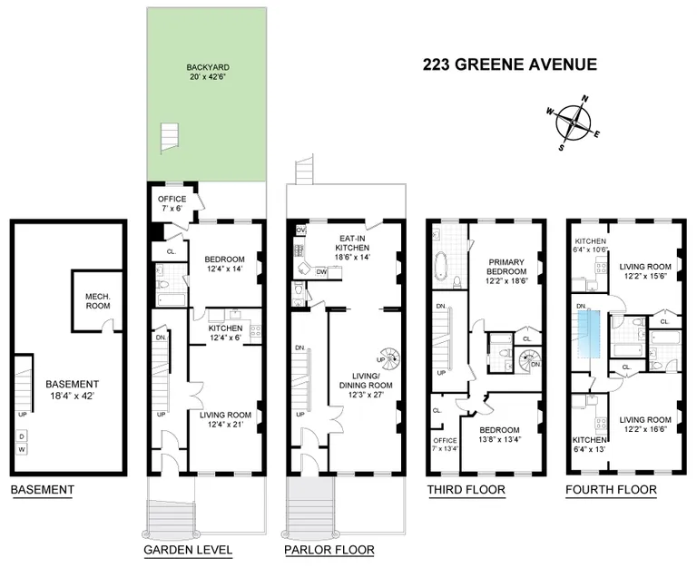 223 Greene Avenue | floorplan | View 18