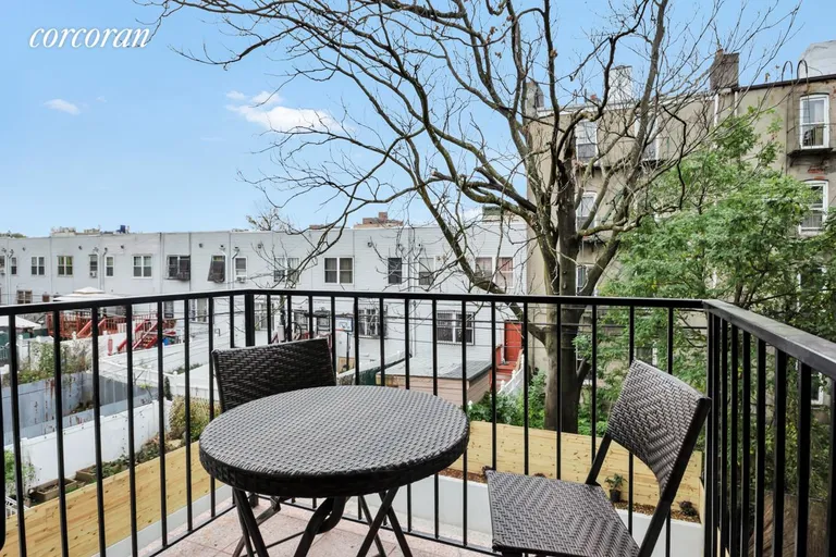 New York City Real Estate | View 340-342 Chauncey Street, 342C | Front Facing Balcony | View 8