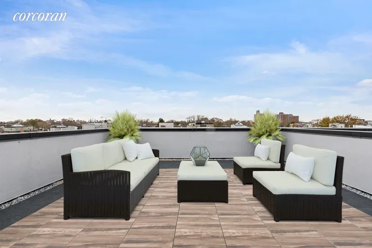 New York City Real Estate | View 340-342 Chauncey Street, 342C | Common Residence Roofdeck | View 10