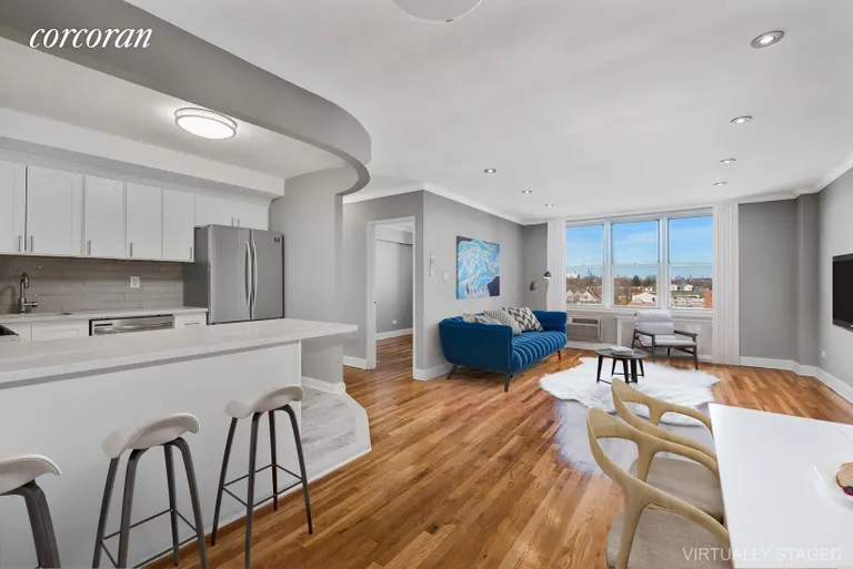 New York City Real Estate | View 1530 East 8th Street, 6c | 3 Beds, 1 Bath | View 1