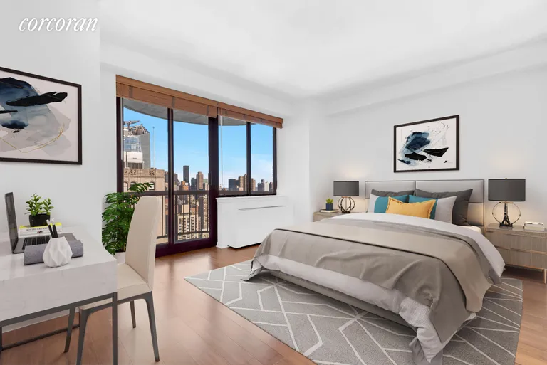 New York City Real Estate | View 45 East 25th Street, 37C | Bedroom | View 6