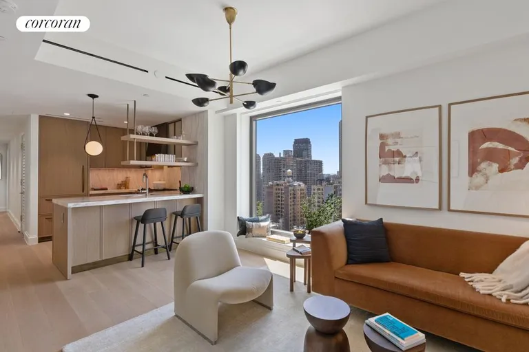 New York City Real Estate | View 214 West 72Nd Street, FLOOR18 | Living Room | View 3