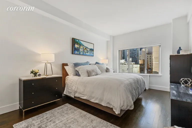 New York City Real Estate | View 200 East 57th Street, 15A | Primary Bedroom | View 5