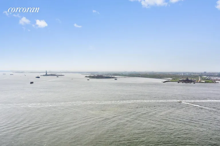 New York City Real Estate | View 30 West Street, 27F | S/W views of Statue of Liberty | View 7