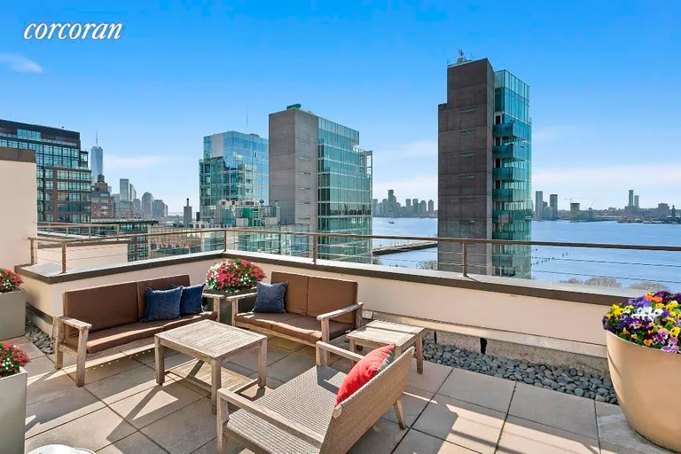 New York City Real Estate | View 155 Perry Street, PH8B | 2 Beds, 2 Baths | View 1