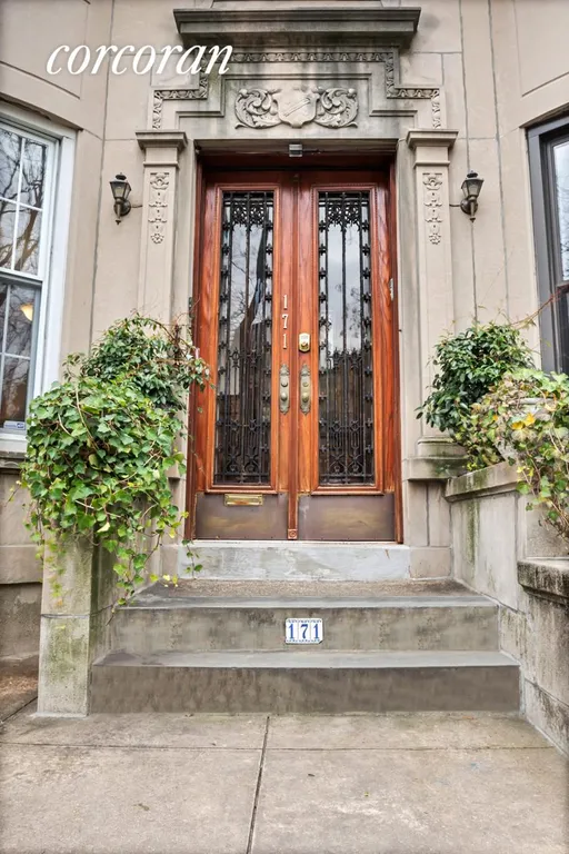 New York City Real Estate | View 171 Maple Street | Original doors of the landmarked façade | View 17