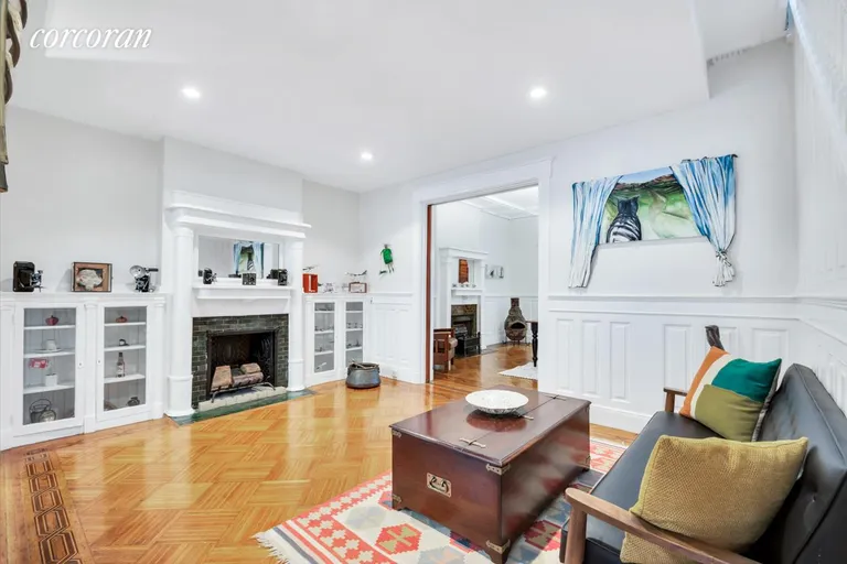 New York City Real Estate | View 171 Maple Street | Sitting room/Den with fireplace | View 3