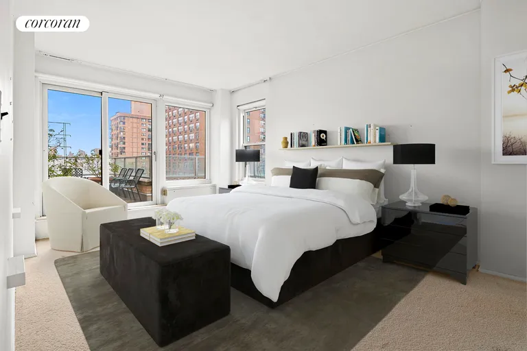 New York City Real Estate | View 176 East 71st Street, 19d | Primary Bedroom | View 4