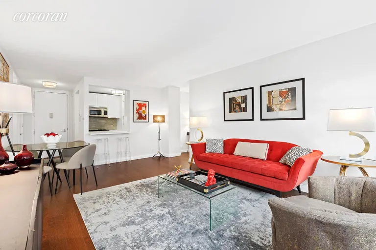 New York City Real Estate | View 200 East 94th Street, 321 | Kitchen Opens into Livingroom | View 2