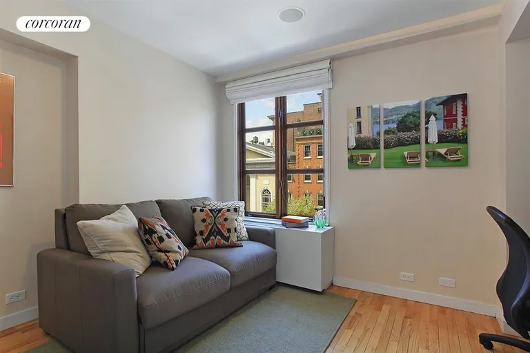 New York City Real Estate | View 126 Waverly Place, 2E | 2nd Bedroom currently used as home office | View 6