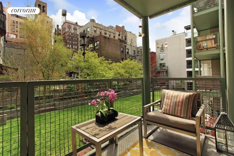 New York City Real Estate | View 126 Waverly Place, 2E | Terrace | View 5