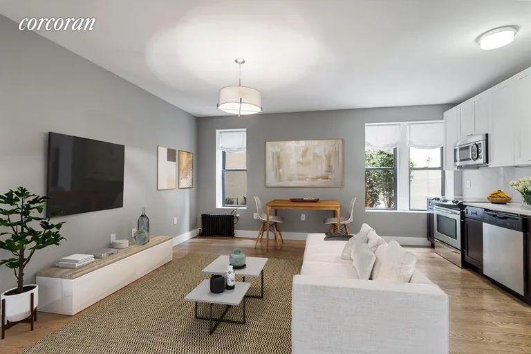 New York City Real Estate | View 2107 Bedford Avenue, B1 | 3 Beds, 1 Bath | View 1