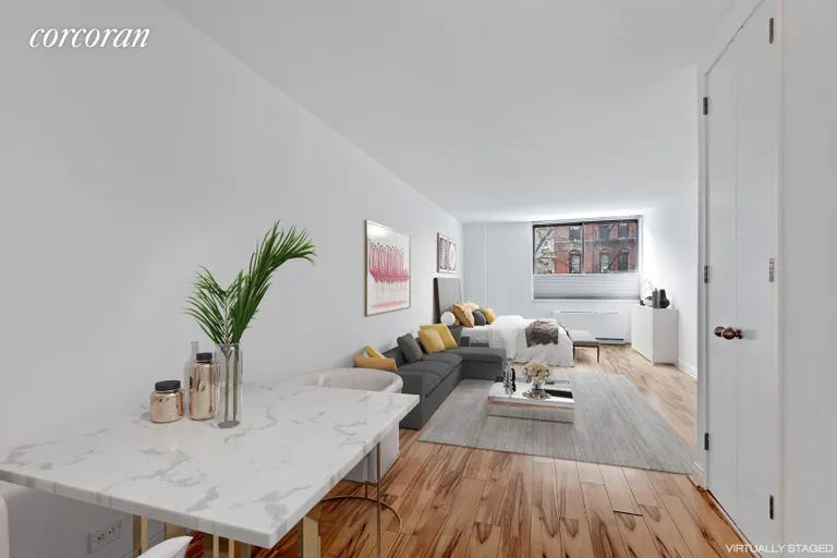New York City Real Estate | View 393 West 49th Street, 2Q | room 1 | View 2