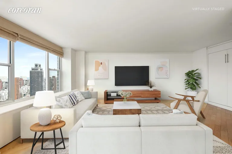 New York City Real Estate | View 117 East 57th Street, 37D | Virtually Staged | View 2