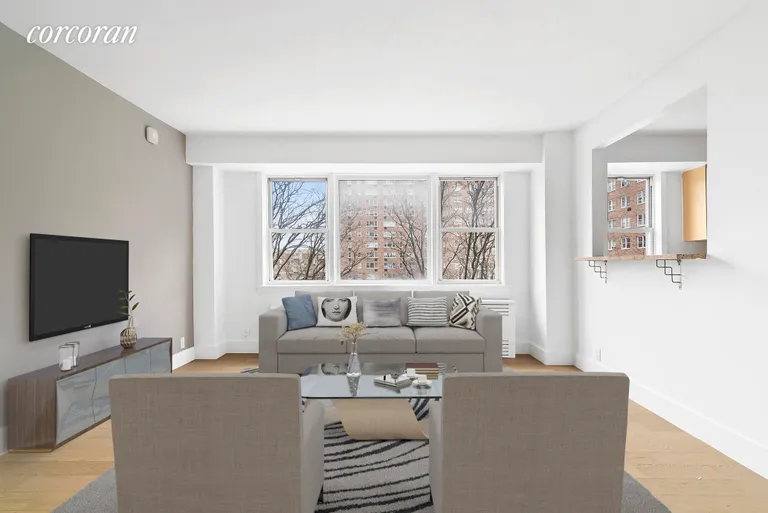 New York City Real Estate | View 630 Lenox Avenue, 11P | Living Room | View 3