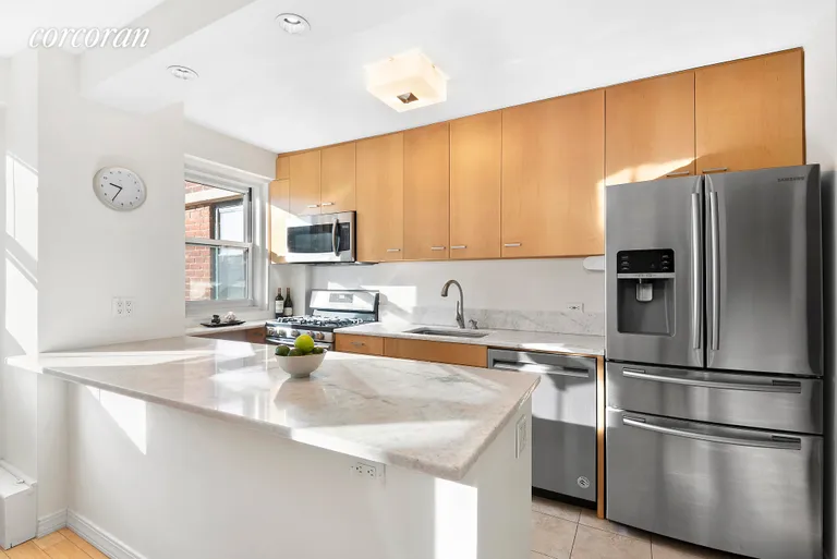 New York City Real Estate | View 175 Willoughby Street, 8C | Renovated Kitchen | View 4