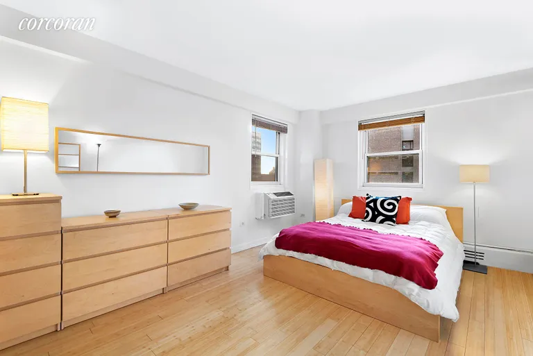 New York City Real Estate | View 175 Willoughby Street, 8C | Corner Bedroom | View 5