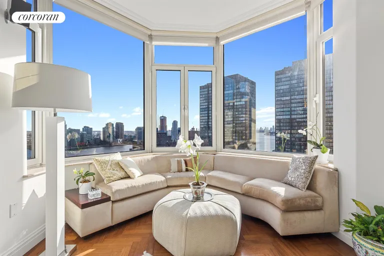 New York City Real Estate | View 400 East 51st Street, 21C | Living Room | View 12