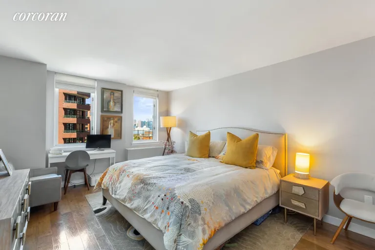 New York City Real Estate | View 225 Rector Place, 11N | Primary Bedroom | View 4