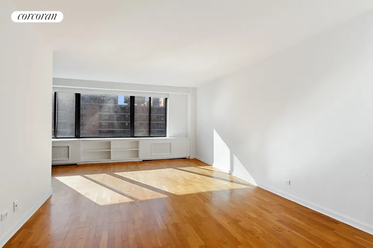 New York City Real Estate | View 382 Central Park West, 12F | Spacious alcove studio filled with light | View 2