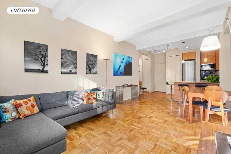 New York City Real Estate | View 140 Seventh Avenue, 1G | Living Room | View 2