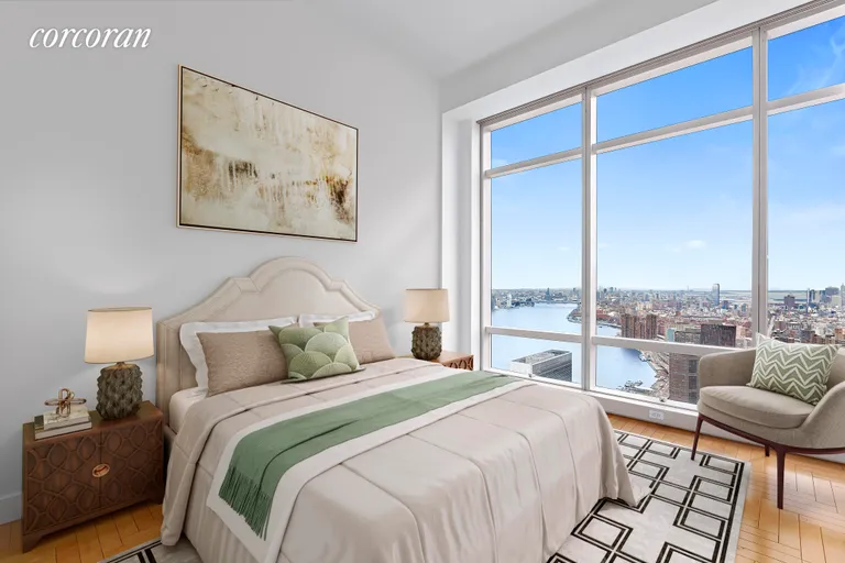 New York City Real Estate | View 845 United Nations Plaza, 83C | Bedroom | View 5
