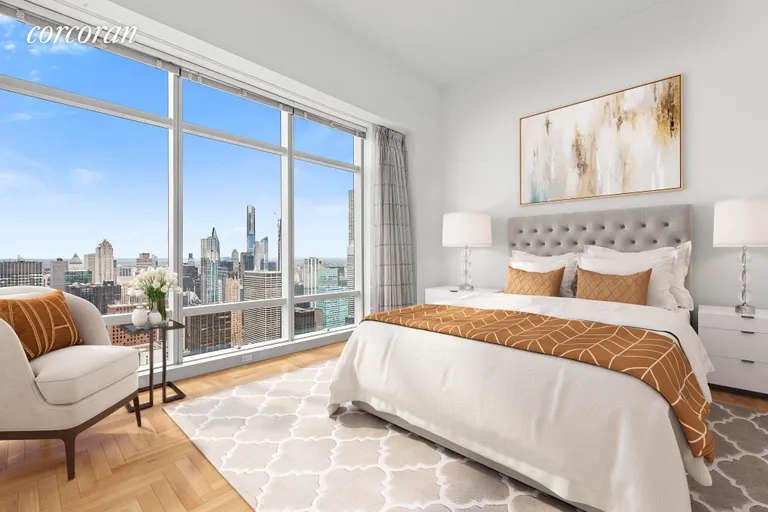 New York City Real Estate | View 845 United Nations Plaza, 83C | Bedroom | View 3