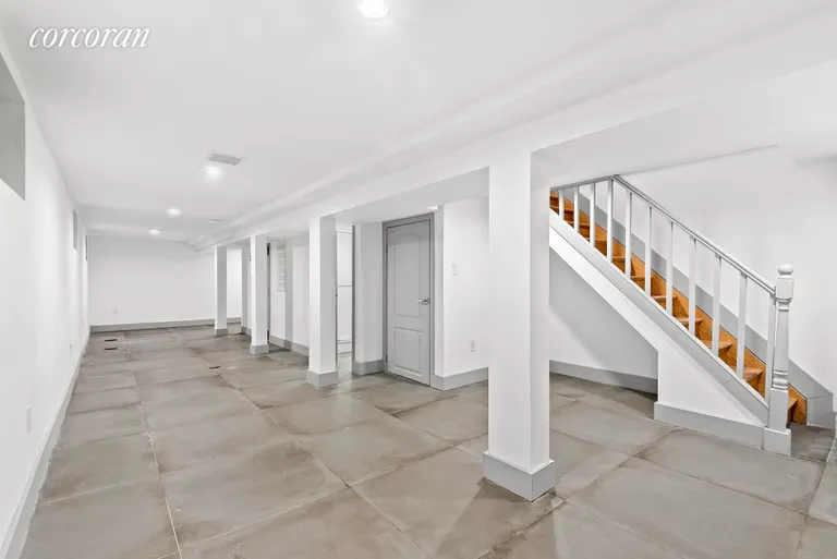 New York City Real Estate | View 72 Granite Street | Finished cellar, perfect for recreational use! | View 7