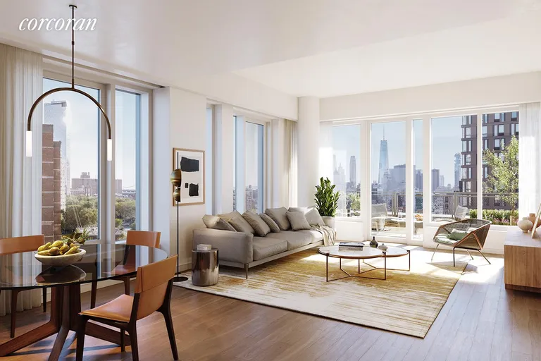 New York City Real Estate | View 202 Broome Street, 9B | 2 Beds, 2 Baths | View 1