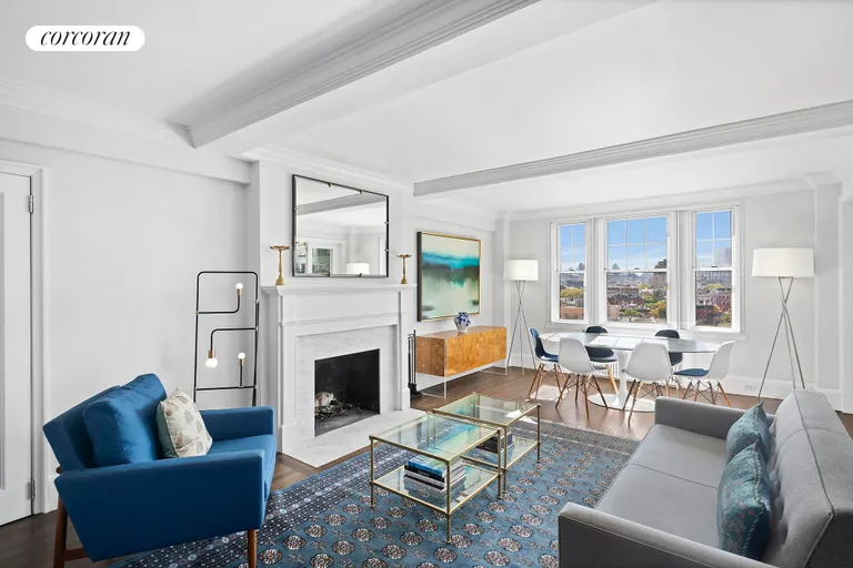 New York City Real Estate | View 299 West 12th Street, 11D | 2 Beds, 2 Baths | View 1
