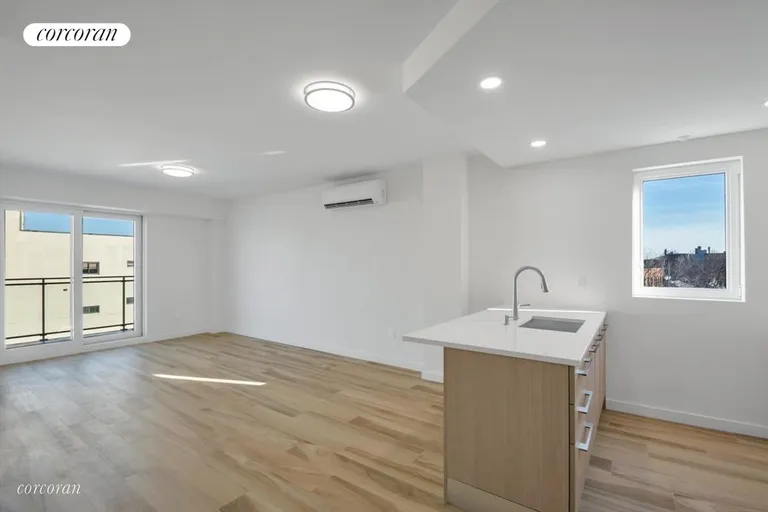 New York City Real Estate | View 1329 East 13th Street, 6B | Oversize Balcony from living room | View 5