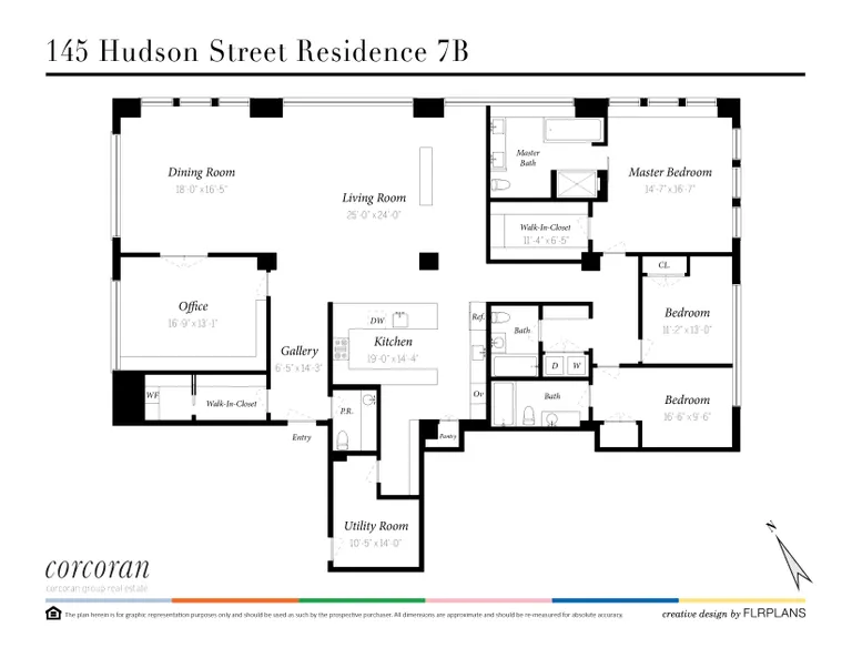 145 Hudson Street | floorplan | View 10