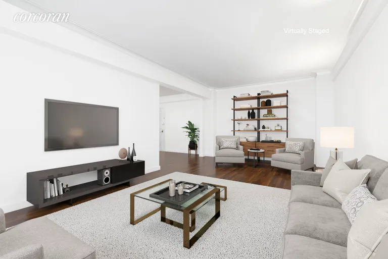 New York City Real Estate | View 860 Fifth Avenue, 10G | Living Room | View 2