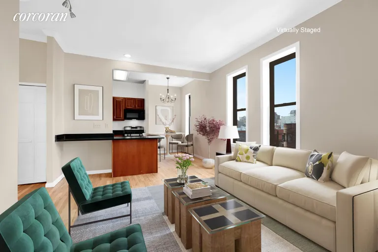 New York City Real Estate | View 78 West 85th Street, 6D | 2 Beds, 1 Bath | View 1