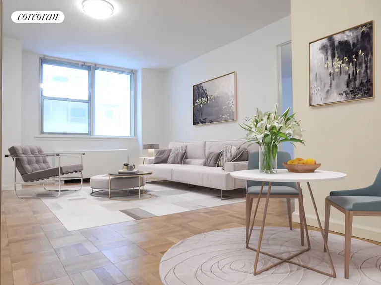 New York City Real Estate | View 200 EAST 58TH STREET, 7A | 2 Beds, 1 Bath | View 1