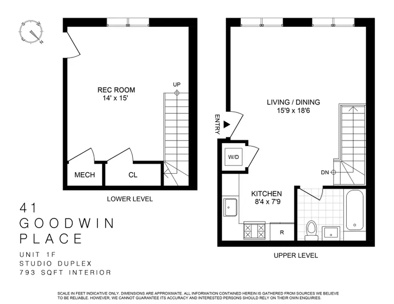 41 Goodwin Place, 1F | floorplan | View 8