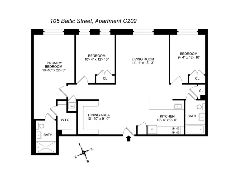 105 Baltic Street, C202 | floorplan | View 8