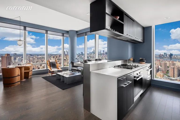 New York City Real Estate | View 252 South Street, 11H | 2 Beds, 2 Baths | View 1