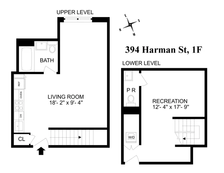 394 Harman Street, 1F | floorplan | View 5