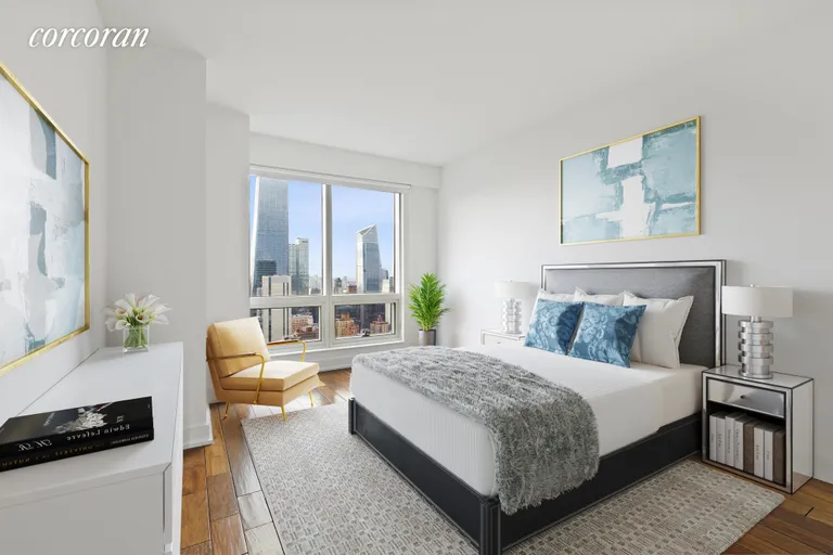 New York City Real Estate | View 350 West 42Nd Street, 44G | Bedroom | View 7