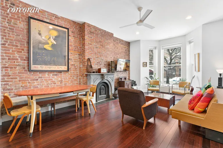 New York City Real Estate | View 434 Prospect Place, 1 | Living Room | View 4