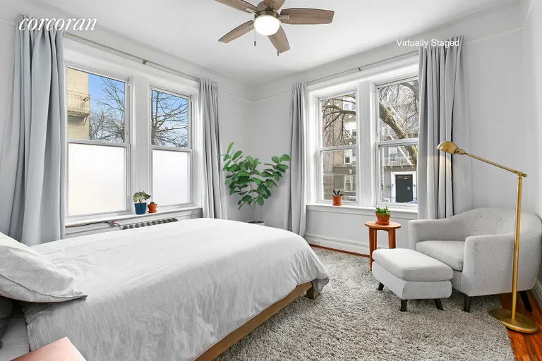 New York City Real Estate | View 683 41st Street, Eighteen | Space for King Sized Bed and Reading Chair | View 5