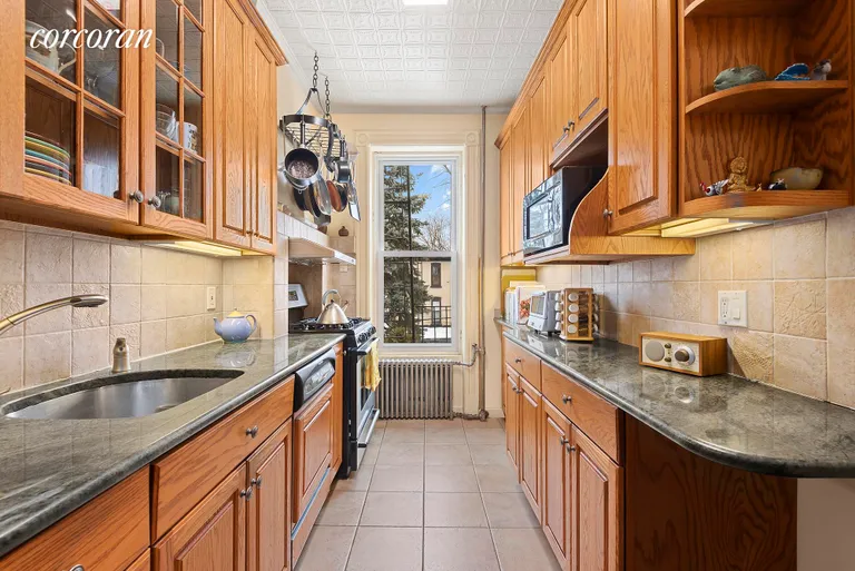 New York City Real Estate | View 461 11th Street | The expansive galley kitchen has space galore! | View 4