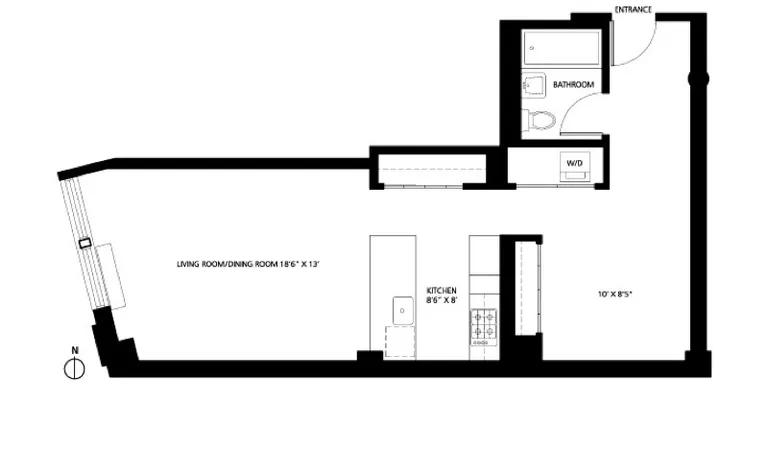 96 Rockwell Place, 2B | floorplan | View 9