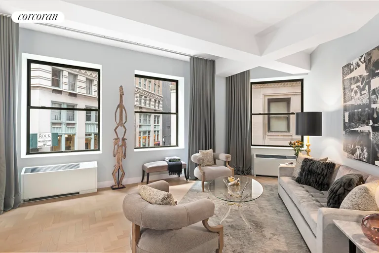 New York City Real Estate | View 99 John Street, 212 | 2 Beds, 2 Baths | View 1