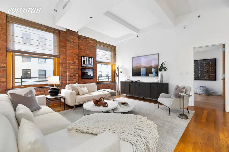 New York City Real Estate | View 161 Hudson Street, 4A | Living Room | View 3